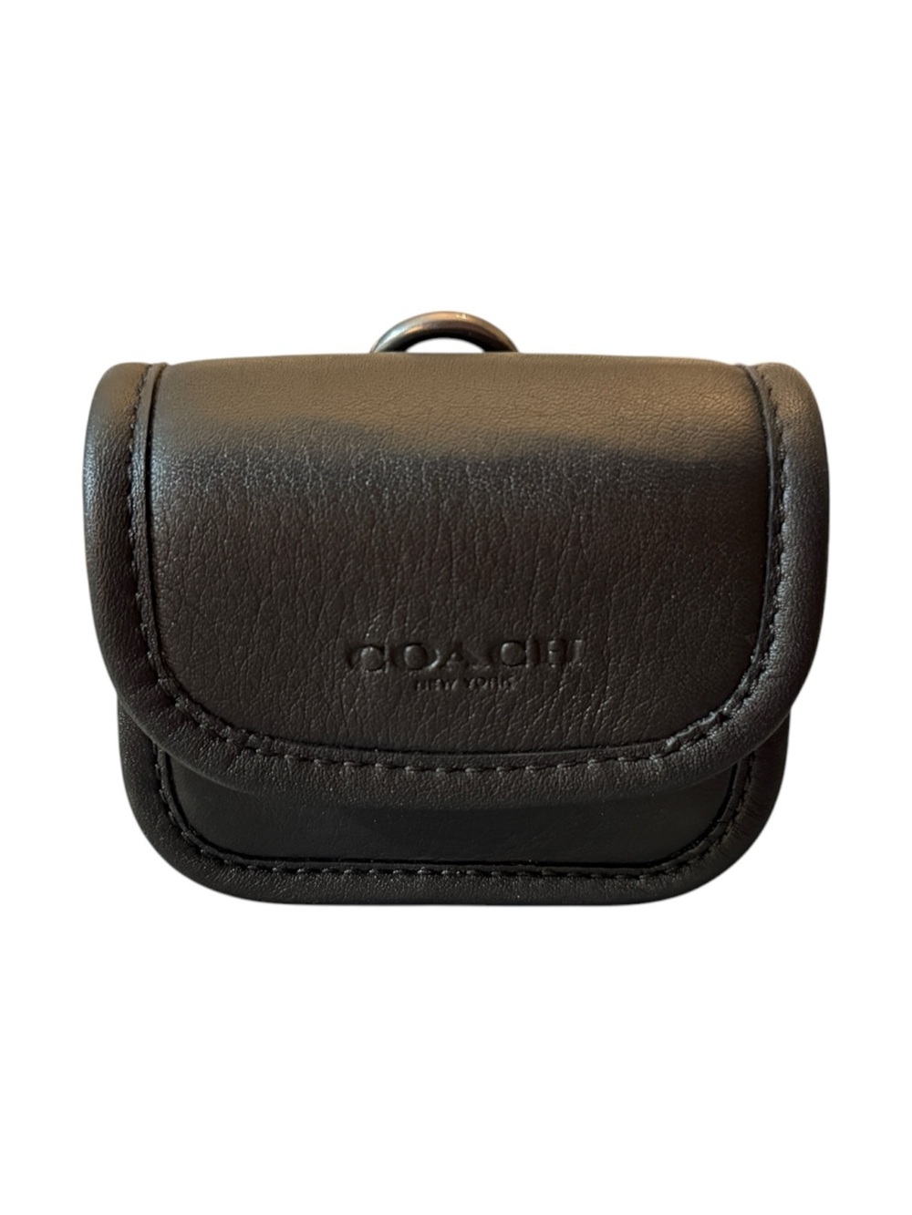 Coach Heritage Embossed Leather Hybrid Pouch/AirPod Case/Key Pouch/Coin Purse - Picture 3 of 14